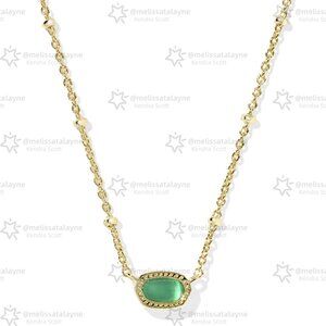 Mini Elisa Gold Satellite Short Pendant Necklace